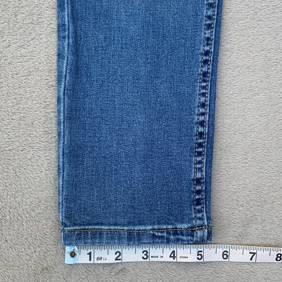 Seven7 Embroidered Skinny Mid Rise Jeans Sz6 - Picture 9 of 15